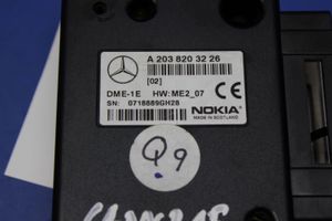 Mercedes-Benz CL C215 Unidad de control/módulo del teléfono A2038203226