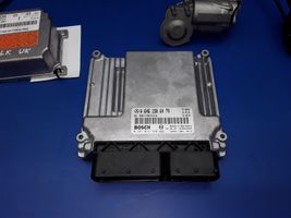 Mercedes-Benz CLK A209 C209 Kit centralina motore ECU e serratura A6461506479