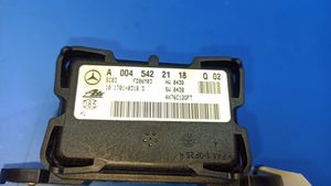 Mercedes-Benz S W221 Sensor ESP de aceleración de frecuencia del intermitente A0045422118