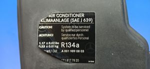 Mercedes-Benz SLK R171 Sulakerasiasarja A0019890803