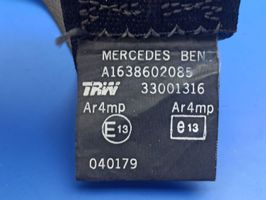 Mercedes-Benz ML W163 Ceinture de sécurité arrière A1638602085