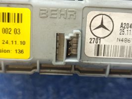 Mercedes-Benz C W204 Radiateur électrique de chauffage auxiliaire A2048300461