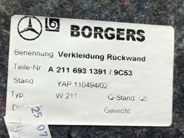 Mercedes-Benz CLS C219 Bagažinės pertvara A2116931391
