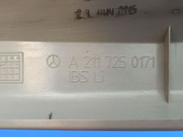 Mercedes-Benz E W211 Rivestimento modanatura del vetro della portiera anteriore A2117250171