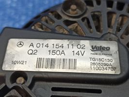 Mercedes-Benz E C207 W207 Generatore/alternatore A0141541102