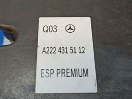Mercedes-Benz S W222 ABS-pumppu A2224315112