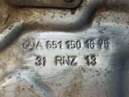 Mercedes-Benz E W212 Heat shield in engine bay A6511501675