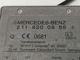 Mercedes-Benz C W203 Moduł / Sterownik Bluetooth 2118200885