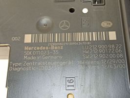 Mercedes-Benz E W212 Ramka / Moduł bezpieczników 2129009822