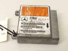 Mercedes-Benz ML W163 Airbag control unit/module A0025424818