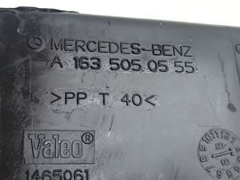 Mercedes-Benz ML W163 Jäähdyttimen jäähdytinpuhaltimen suojus A1635050555