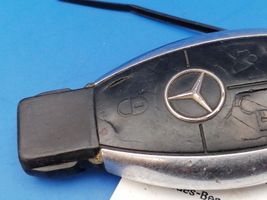 Mercedes-Benz C W204 Klucz / Karta zapłonu 