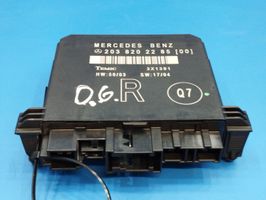 Mercedes-Benz C W203 Oven ohjainlaite/moduuli 2038202285