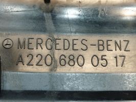 Mercedes-Benz S W220 Kojelaudan alempi verhoilu A2206800517