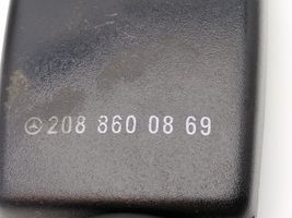Mercedes-Benz CLK A208 C208 Boucle de ceinture de sécurité avant 2088600869