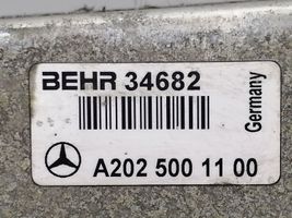 Mercedes-Benz CLK A208 C208 Välijäähdyttimen jäähdytin A2025001100
