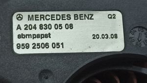 Mercedes-Benz C W204 Valdymo bloko aušintuvas A2048300508