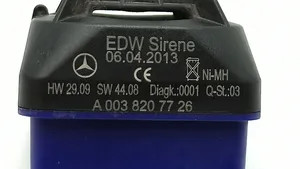 Mercedes-Benz E W212 Alarmes antivol sirène A0038207726