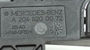 Mercedes-Benz E W212 Verrouillage du bouchon du réservoir de carburant A2048200072