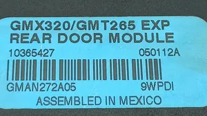 Cadillac SRX Oven ohjainlaite/moduuli 10365427
