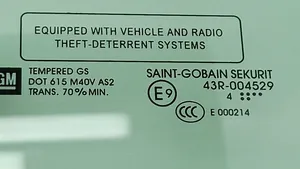 Cadillac SRX Pagrindinis priekinių durų stiklas (keturdurio) 43R004529