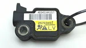 Cadillac SRX Airbag deployment crash/impact sensor 25763451