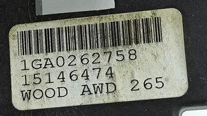 Cadillac SRX Sélecteur de boîte de vitesse 1GA0262758