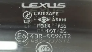 Lexus LS 430 Vetro del finestrino della portiera posteriore 43R009672