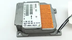 Mercedes-Benz CLK A208 C208 Oro pagalvių valdymo blokas 0285001165