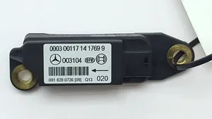 Mercedes-Benz CLK A208 C208 Capteur de collision / impact de déploiement d'airbag 0018200726