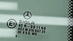 Mercedes-Benz CLK A208 C208 Galinis šoninis kėbulo stiklas 43R001190