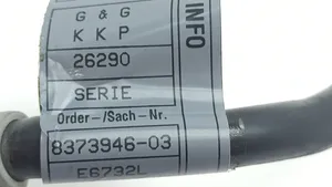 BMW Z4 E85 E86 Câble négatif masse batterie 8373946