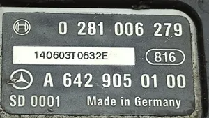 Mercedes-Benz E W212 Capteur de pression des gaz d'échappement A6429050100