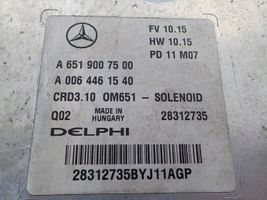 Mercedes-Benz E W212 Juego de cerradura y set ECU del motor A6519007500