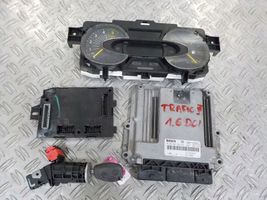 Renault Trafic III (X82) Kit centralina motore ECU e serratura 0281031363