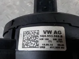 Volkswagen PASSAT B8 Interruptor/palanca de limpiador de luz de giro 5Q0953502B