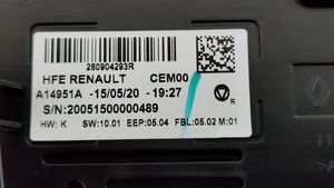 Renault Kadjar Ekranas/ displėjus/ ekraniukas 280904293R