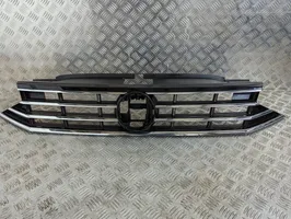 Volkswagen PASSAT B8 Grille calandre supérieure de pare-chocs avant 3C0853651