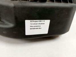 Peugeot 208 Wspornik / Mocowanie obudowy filtra powietrza 9670851880