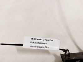 Citroen C4 Cactus Engine bonnet/hood lock release cable 