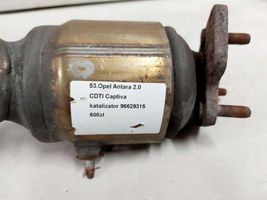 Opel Antara Catalyst/FAP/DPF particulate filter 