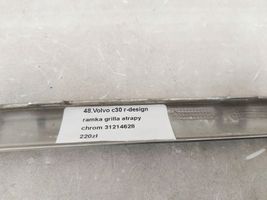 Volvo C30 Grille calandre supérieure de pare-chocs avant 31214628