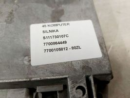 Renault Clio I Unité de commande, module ECU de moteur 