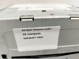Opel Ampera Radio/CD/DVD/GPS head unit 22948437