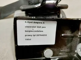 Opel Ampera Cintura di sicurezza posteriore 22764255