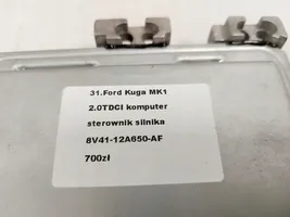 Ford Kuga I Engine control unit/module ECU 8V41-12A650-AF