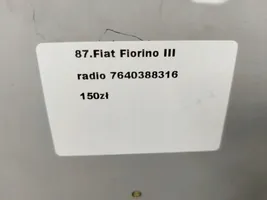 Fiat Fiorino Radio/CD/DVD/GPS-pääyksikkö 7640388316