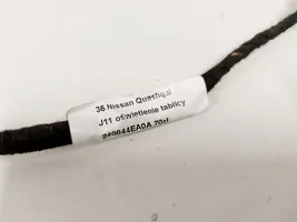 Nissan Qashqai Éclairage de plaque d'immatriculation 240844EA0A