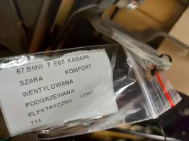 BMW 7 E65 E66 Toisen istuinrivin istuimet 