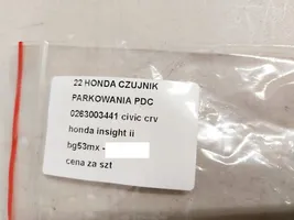 Honda Insight Czujnik parkowania PDC 0263003441